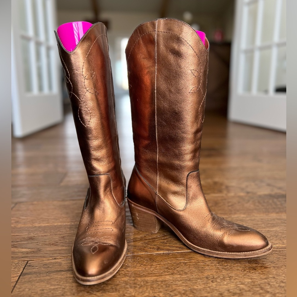 Anthropologie cowboy boots